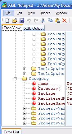 XMLNotepad 2006