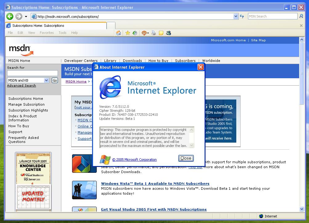internet explorer 7 download